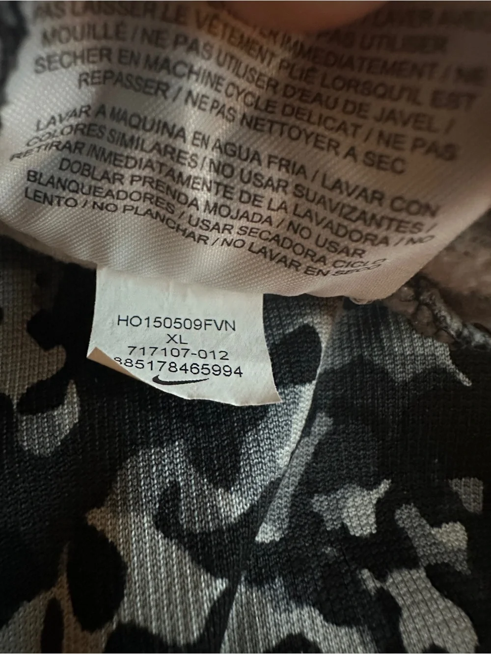 Vintage Nike Therma-FIT Digital Camouflage Hoodie.